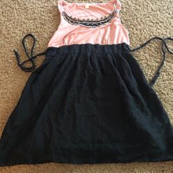Women’s Pink And Black Dress