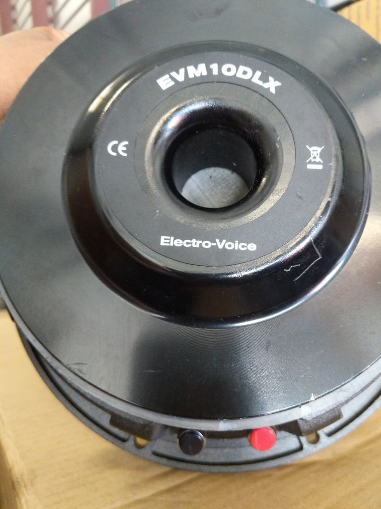 EV Electro-Voice EVM10DLX 10" Woofers Car Audio This is for 4