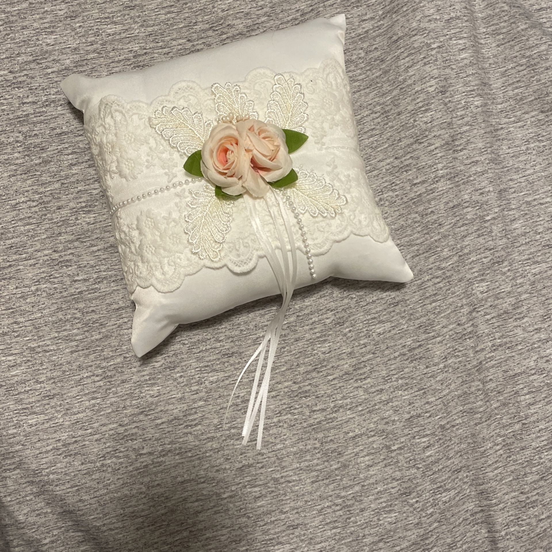 Wedding Ring Bearer Pillow
