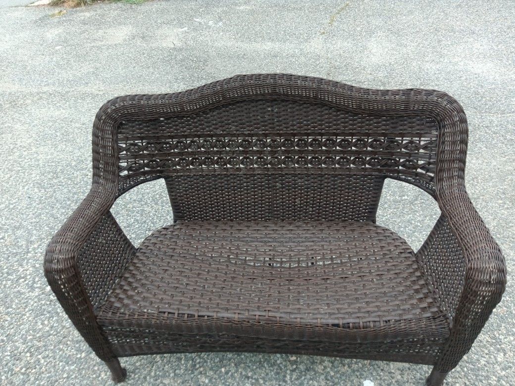 Wicker Sofa