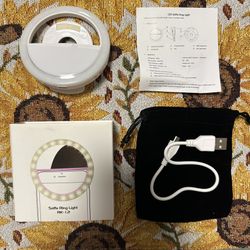 Selfie Ring Light For Phone (Portable) 