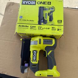 RYOBI ONE+ 18V Cordless Airstrike 23-Gauge Pin Nailer (Tool Only)