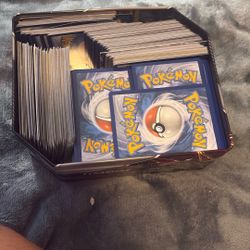 Box Filled With Pokémon’s Cards 