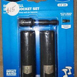 Hart Deep Deep Well Impact Socket Set