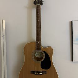 R.W. Jameson Thinline Acoustic-Electric Guitar – Perfect for Beginners!