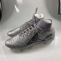 Zapatos pirma de botita color plata