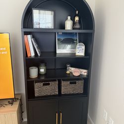 Black Arch Bookshelf