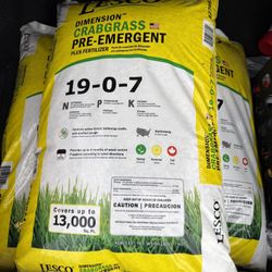 Lesco 50 Pound Professional Crabgrass Pre Emergent Fertilizer 