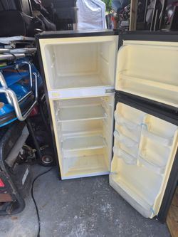 Small fridge stainless steel