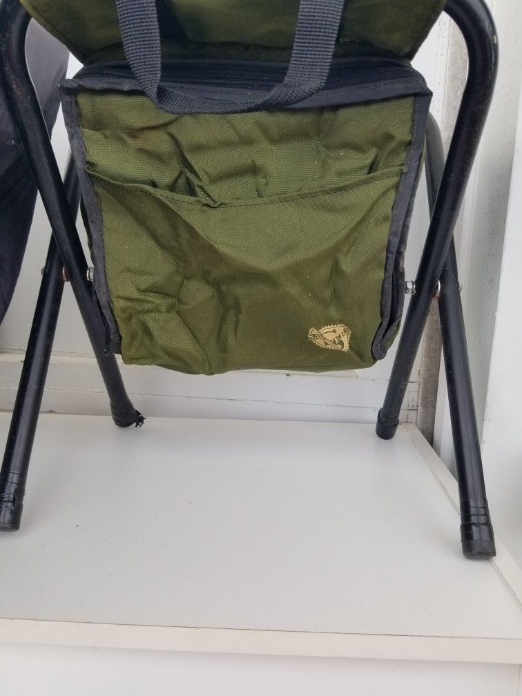 FOLDING SEAT WITH COOLER BAG &  FOLDING SEAT