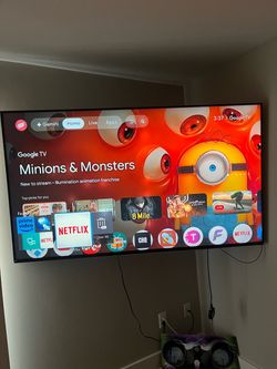 75 Inch TV (Lights Included)