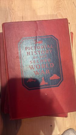Pictorial History of the Second World War Book