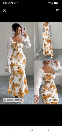 Vestido largo fresco