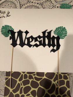 Cake toppers/ custom invitations