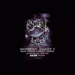Tickets For Ghost At The MGM 