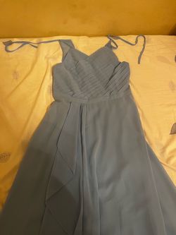 Girls light blue dress