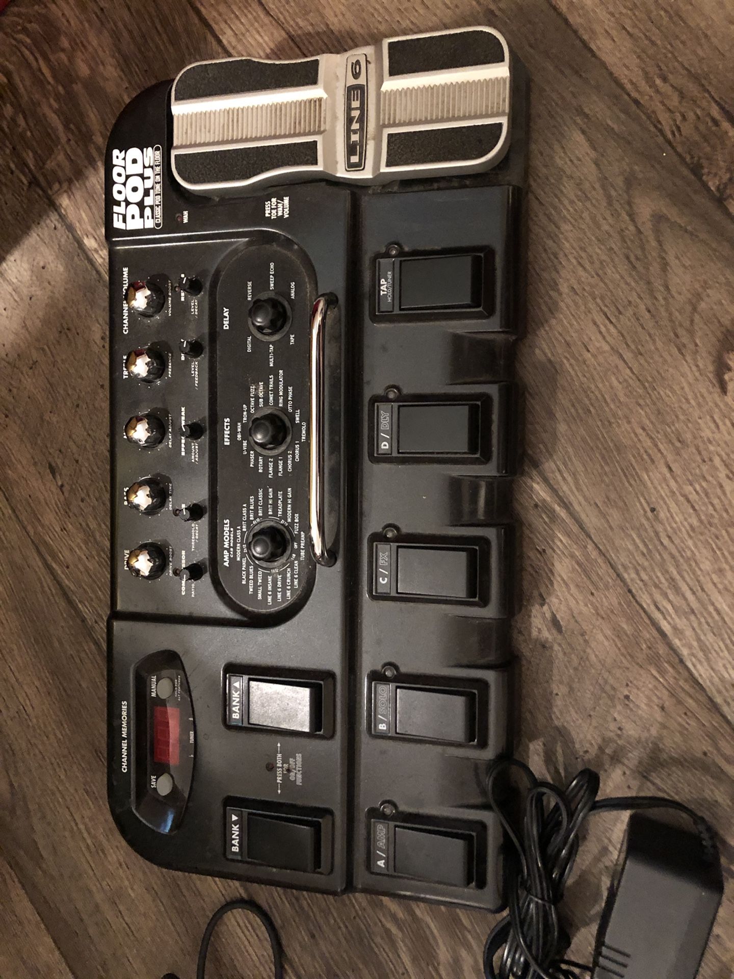 Line 6 pedal board