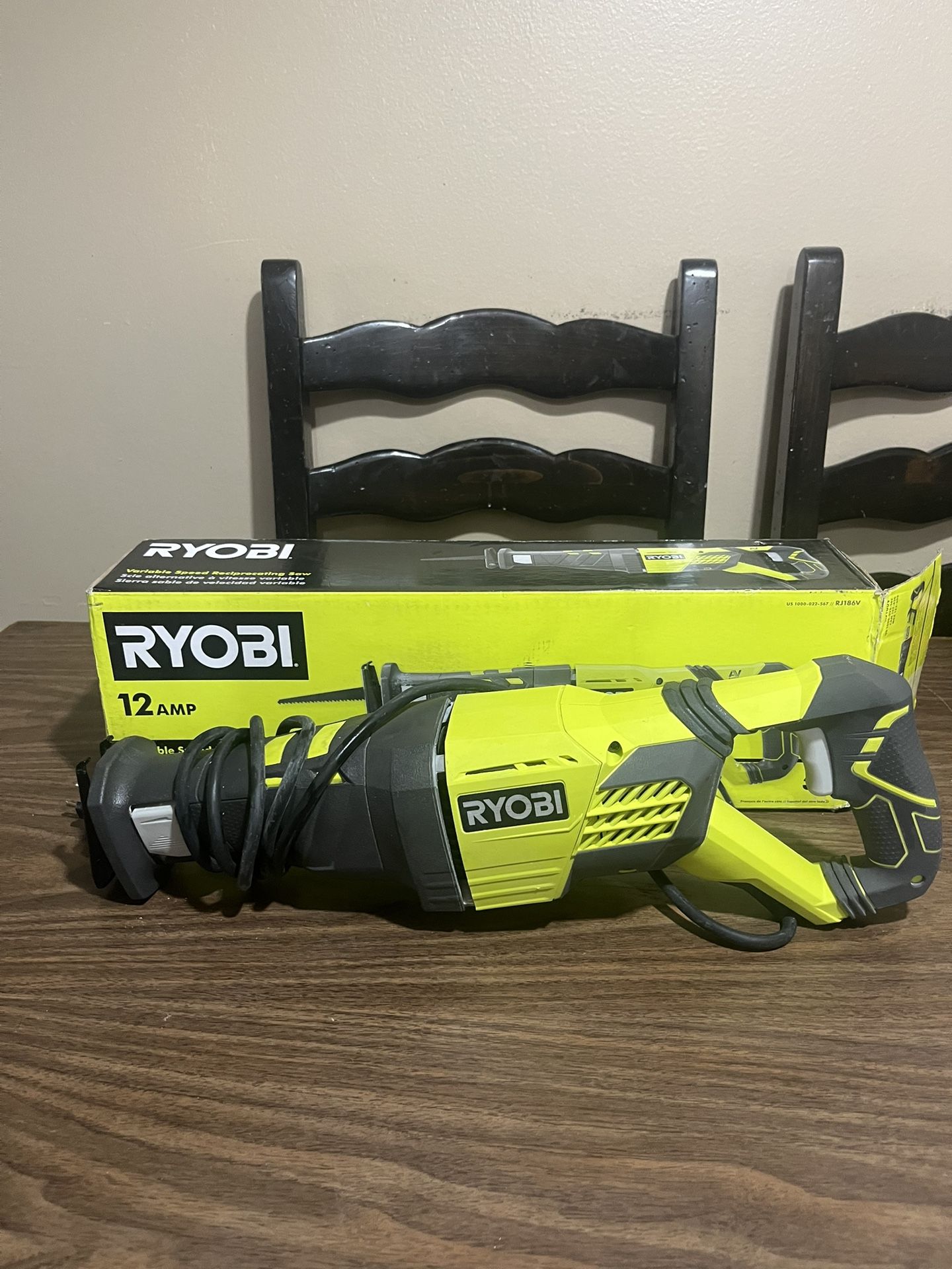 Ryobi 12 Amp Variable Speed Reciprocating Saw