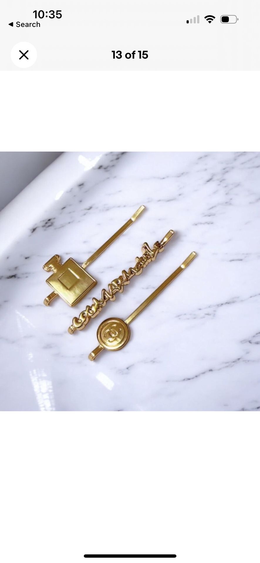 New Chanel Hair Pins