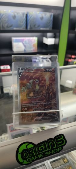 Entei V Pokémon Trading Card gg36