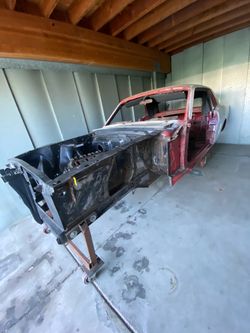1965 mustang coupe shell and engine