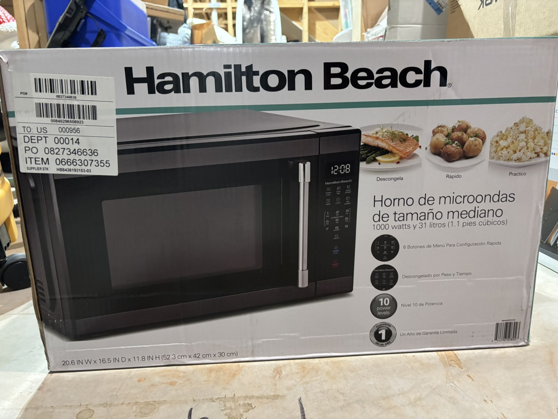 Stainless Steel Microwave