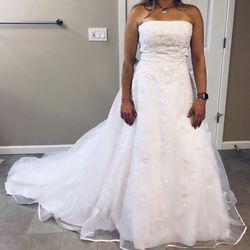 Lady Eleanor Wedding Dress, Strapless