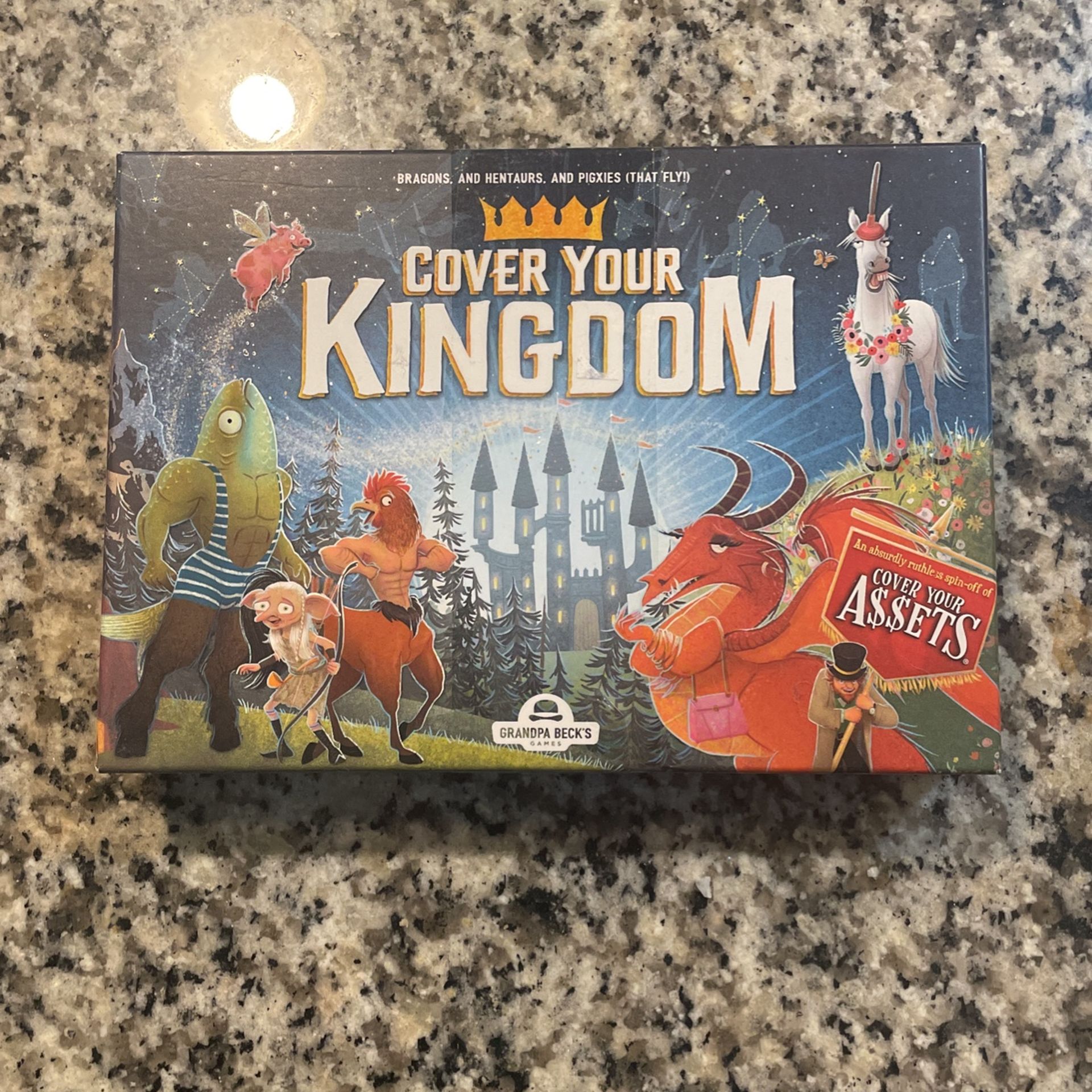 Cover Your Kingdom Board Game
