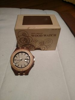 Unisex Wooden Watch