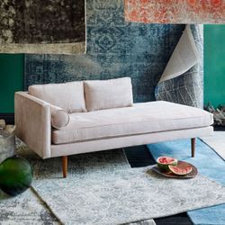 WEST ELM CHAISE LOUNGE