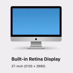 2020 5k Retina 27 Inch MacOS