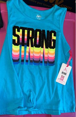 New. Girls large, summer tops. $5ea