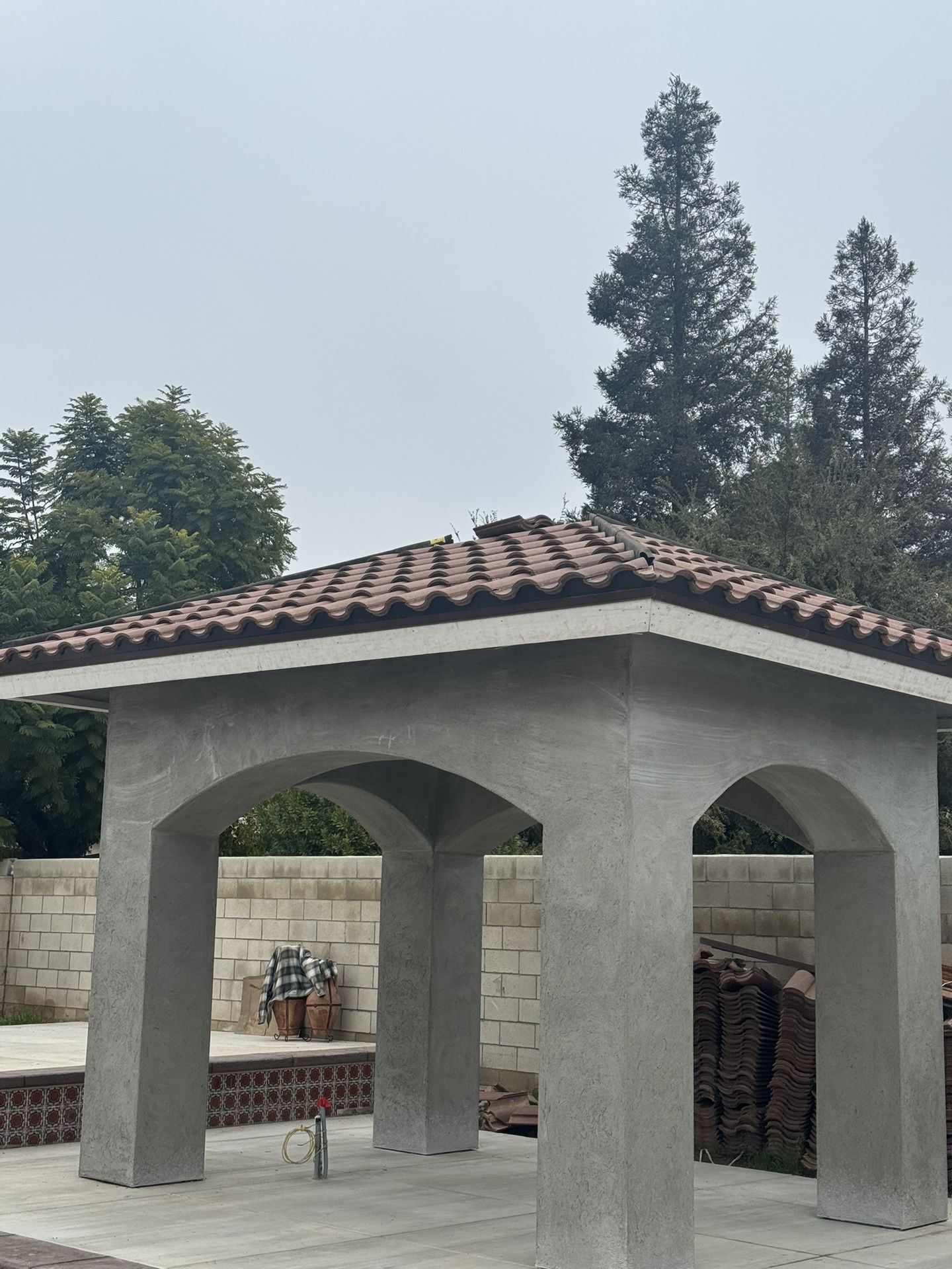 Large S Clay Roof Tile. Over 375 Pieces.