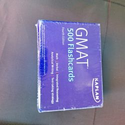 Kaplan GMAT card's 