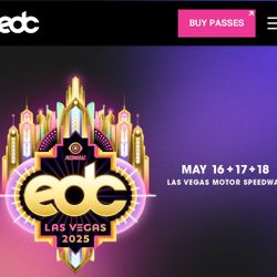 EDC 2025 VIP Tickets