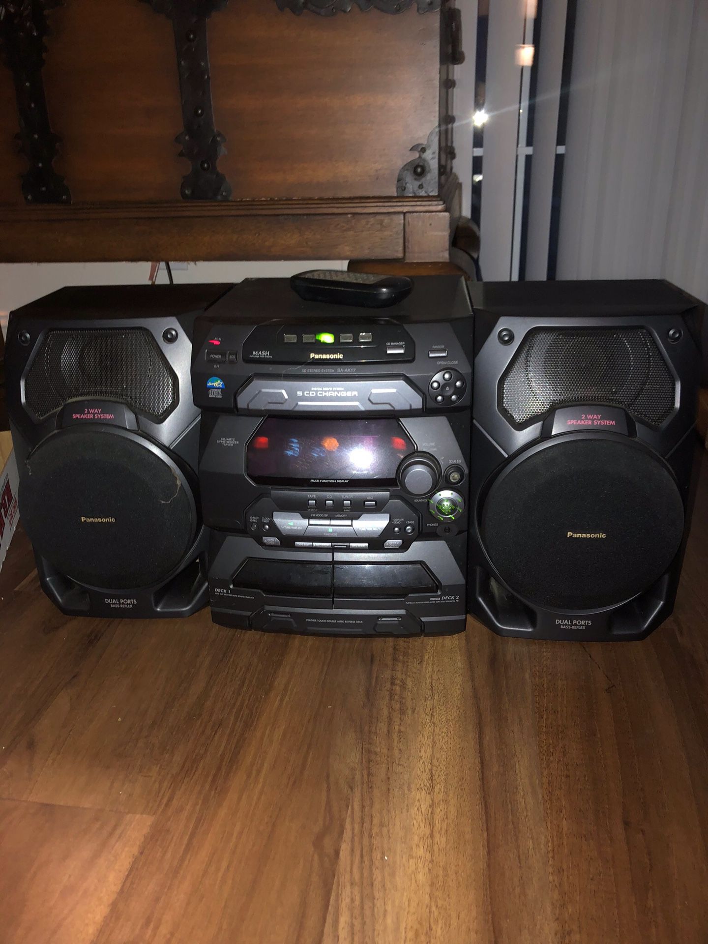 Panasonic Big stereo ,LIKE NEW ,EXCELLENT CONDITION !