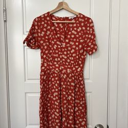 Madewell Floral Mini Dress