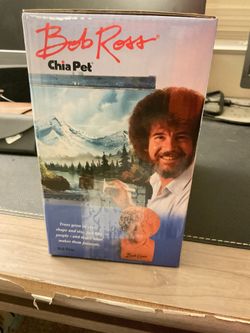 Chia Pet Bob Ross