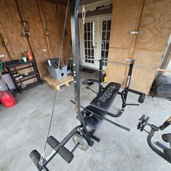 Bench set with Bar