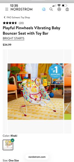 Bright Starts Playful Pinwheels Bouncer