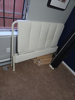IKEA TÄLLÅSEN upholstered bed frame