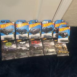 Batman Hotwheels 2 Full Sets 