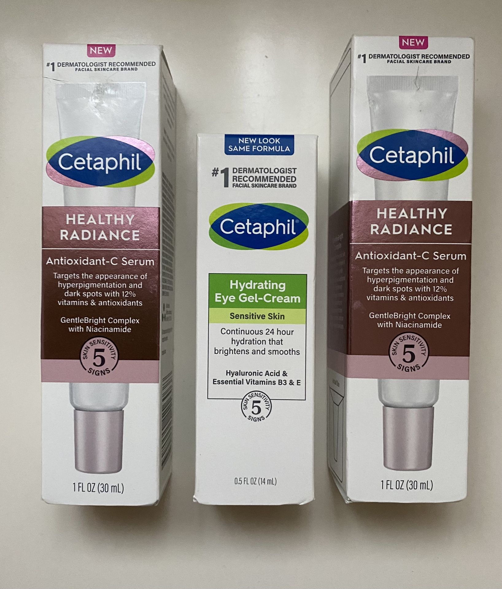 Cetaphil Antioxidant C Serum or Eye Gel Cream