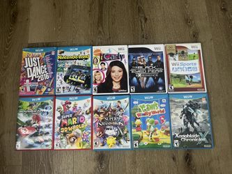Wii U/Wii Games Bundle Or Singular