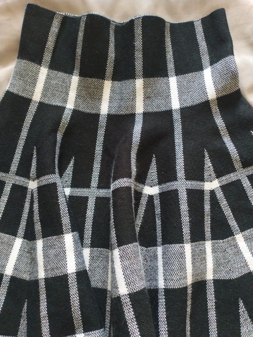 Plaid Skirt