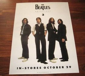 The Beatles 1996 ANTHOLOGY 3 Giant 36x48 Promo Poster Lennon McCartney