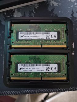 2x16 Micron ram ddr4