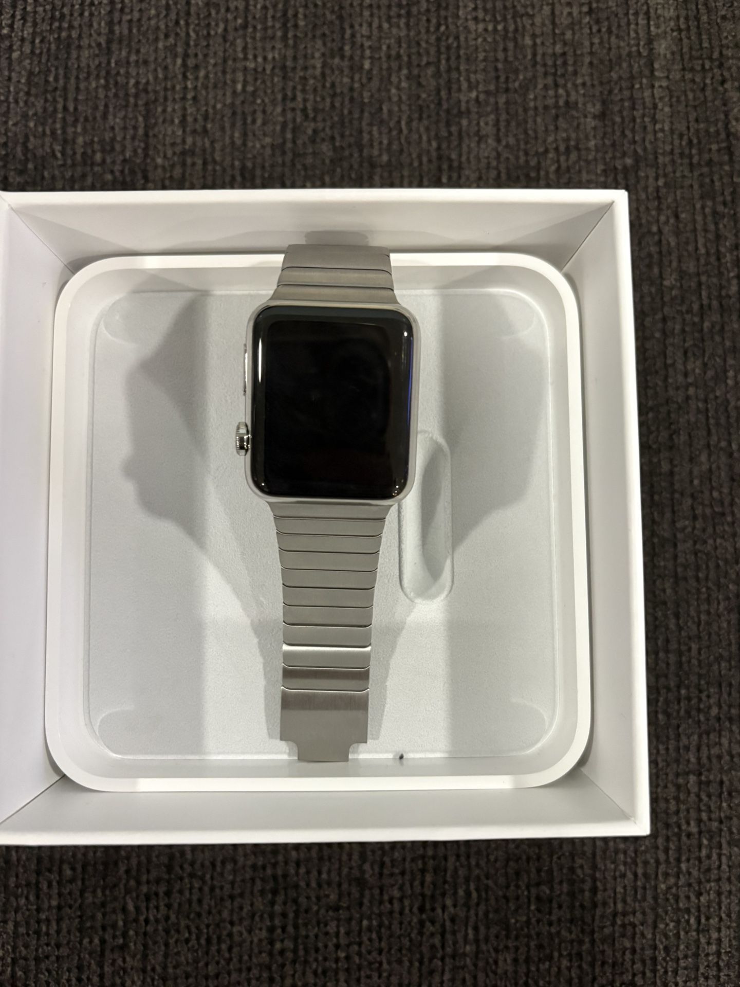 1st Gen Apple Watch 42Mm Men Stainless Steel