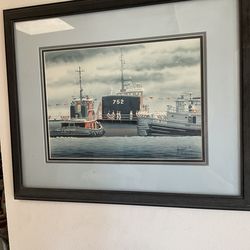 Original painting “Official Launch” by Mostert