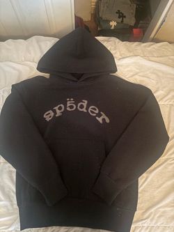 Spider hoodie rhinestones
